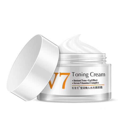 Cremă de față pentru luminozitatea tenului, tip „lazy cream