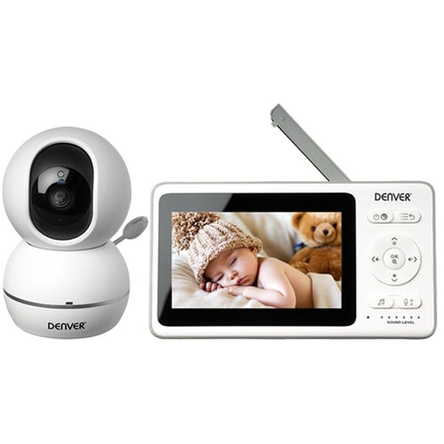 Baby Monitor Denver Electronics BC343 White/Monitor pentru copii Denver Electronics BC343 Alb