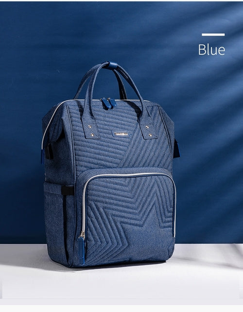 Modern Quilted Diaper Bag Backpack/Rucsac-geantă matlasat pentru mămici