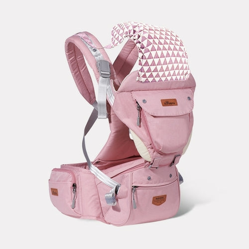 Ergonomic 3-in-1 Baby Carrier and Hipseat/Sistem ergonomic de purtare 3 în 1 pentru bebeluși