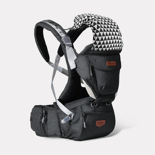 Ergonomic 3-in-1 Baby Carrier and Hipseat/Sistem ergonomic de purtare 3 în 1 pentru bebeluși