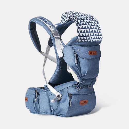 Ergonomic 3-in-1 Baby Carrier and Hipseat/Sistem ergonomic de purtare 3 în 1 pentru bebeluși