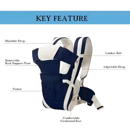 Ergonomic Baby Carrier with Padded Support