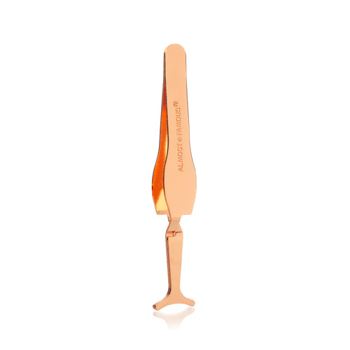 Pensetă aplicator pentru gene magnetice Almost Famous, nuanța Rose Gold