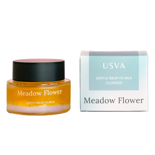 Balsam purificator blând Meadow Flower, cu transformare din balsam în lapte