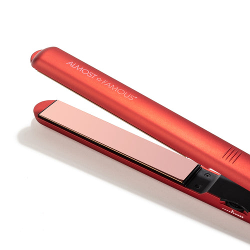 Placă de îndreptat părul Almost Famous MaxLength 1" (2.5 cm), cu plăci din titan Rose Gold