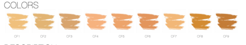 Creme Foundation/ Fond de ten