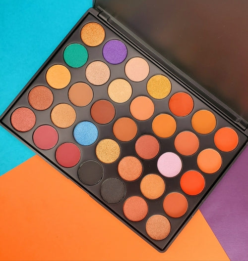 Purple Dusk High Pigment Eyeshadow Palette/Paletă de farduri de pleoape intens pigmentate Purple Dusk