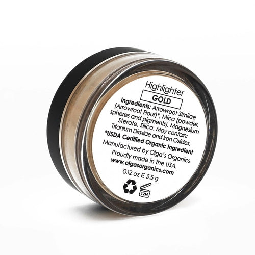 Iluminator organic și mineral, nuanța Gold